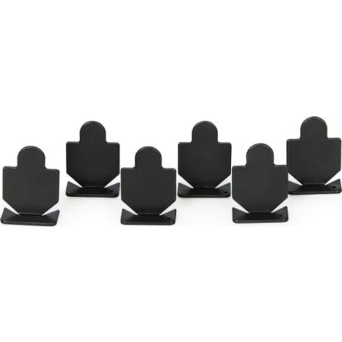 6pcs/set shooting practice iron target board style airsoft accessories for outdoor hunting