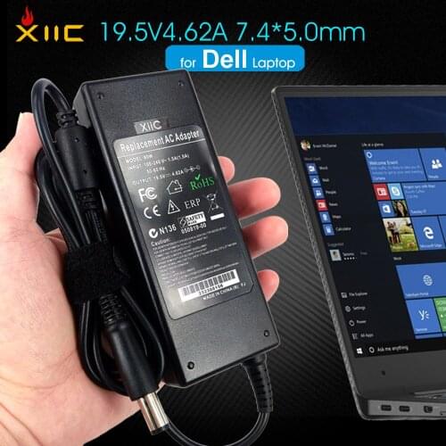 19.5v 4.62a Laptop Adapter for Dell Latitude N5110 N5010 E6420 N7010 E6410 E6430 E6320 E6330 E5420 E5410 Power 90w 7.4*5.0mm