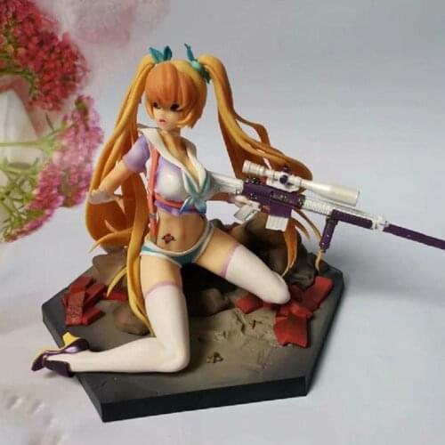 1:7 After-School Arena - Second Shot: All-Rounder ELF PVC Action Figure Kneeling girl Model Collection Toy sexy girls