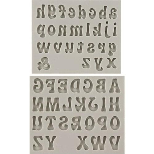 Numbers Molds Letters Silicone Mold 3D Fondant Mold Cakes Decorating Tools DIY Kitchen Bakeware High Quality Safety Molds