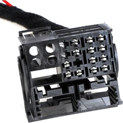 ISO To Quadlock Canbus Adapter Switch Cable RCD330 RCD510 RCD310 RNS510 for Jetta for Golf for Tiguan for Passat CC