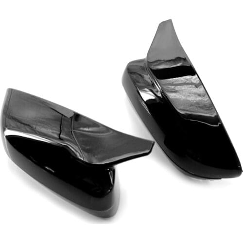 M Style Gloss Black Door Side Mirror Covers Replacement For BMW G30 G20 5 Series 17-2020 Car Exterior Parts