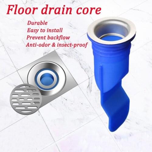 Kitchen Rubber Bath Tub Leak Core Silicone Odor-proof Floor Drain Plug Bathroom Laundry Deodorant Bathtub Plug Draininner Core