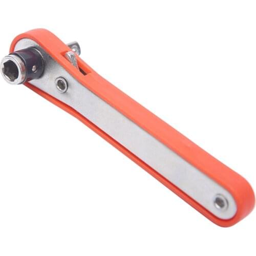 Mini Rapid Ratchet Wrench 1/4 Screwdriver Hexagon Two Way Quick Socket Spanner Car Bicycle Motorcycle Repairing Tools