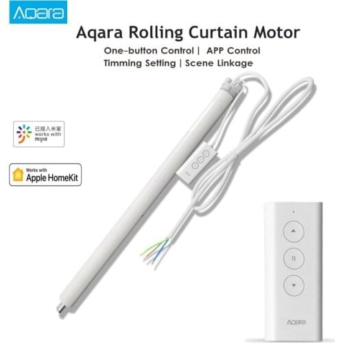 Aqara Rolling Shutter Motor Smart ZiGBee 220V Curtain Motor Intelligent Timing Setting Mi Home Smartphone APP Remote Control