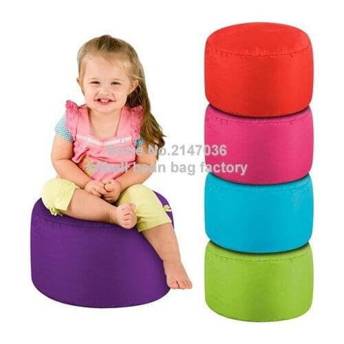 Outdoor and indoor Cube bean bag pouf ottomans