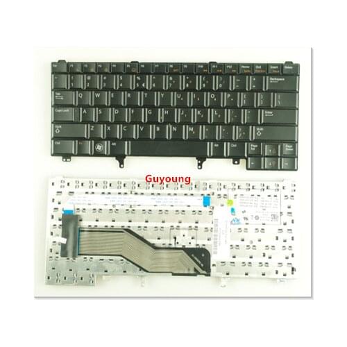 New US keyboard for Dell Latitude E6220 E6230 E6430s E6420 0C7FHD English without Point Stick black