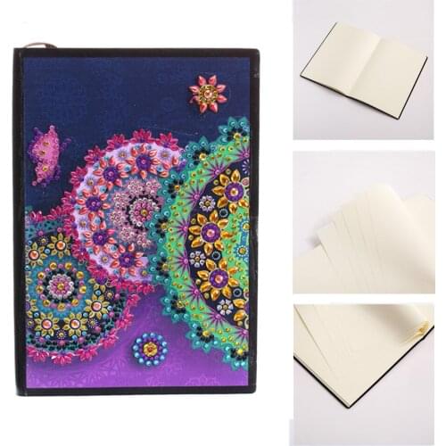 New DIY Notebook Creative DIY Diamond Painting Special Shaped Notebook Diary Book 5D Embroidery Cross Stitch Craft Gift Decor