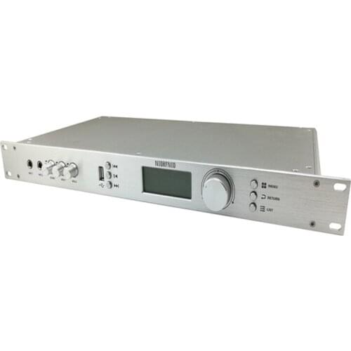 NIO-T50R 50W Free Shipping 0-50W Adjustable FM Stereo PLL with RDS Digital Partition Radio Broadcaster