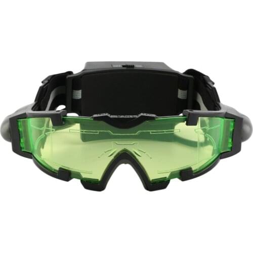 Adjustable LED Night Vision Glass Goggles Motorcycle Motorbike Racing Hunting Glasses Eyewear With Flip-out Light Windproof