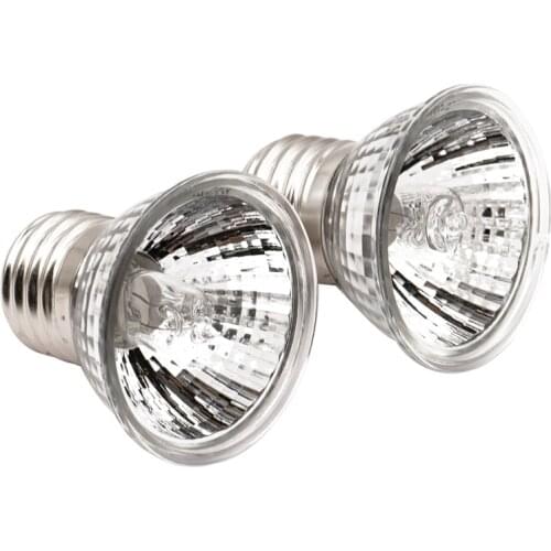 10 pcs 25/50/75W UVA+UVB 3.0 Reptile Lamp Turtle Tortoise Pet Basking UV Bulbs Heating Lamp Amphibians Temperature Control