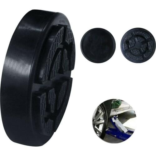 Jack Pad Universal Slotted Accessories Car Lifting Adapter Frame Protector Rubber Ramp Disk Tool Rail Floor Round Hydraulic