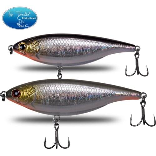 Stick shad 155mm 180mm floating fishing lure Plastic ABS Jerk Bait Pike tuna bass Slowly Sinking Hard Bait