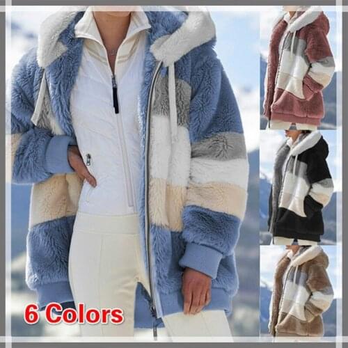 Calmfastl Women's Jackets With Fur