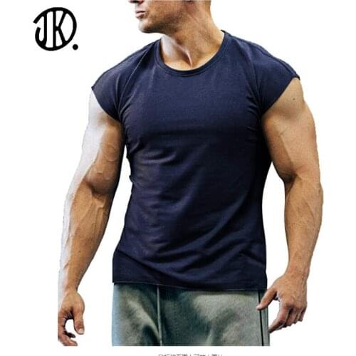 Multicolor Men Tops Trendy Summer Short Sleeve T Shirt Solid Color Classic Basic Sports Tee Casual Slim O-Neck Male Pullover Tee