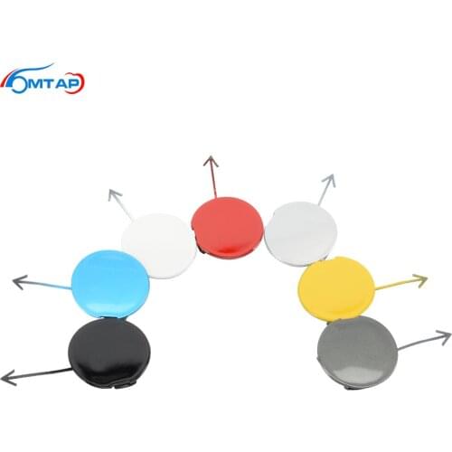 MTAP Front Bumper Towing Hook Cover White Blue Silver Yellow Black Red OEM:71104-TF0-000 For Honda For Jazz / FIT GE 2009-2011