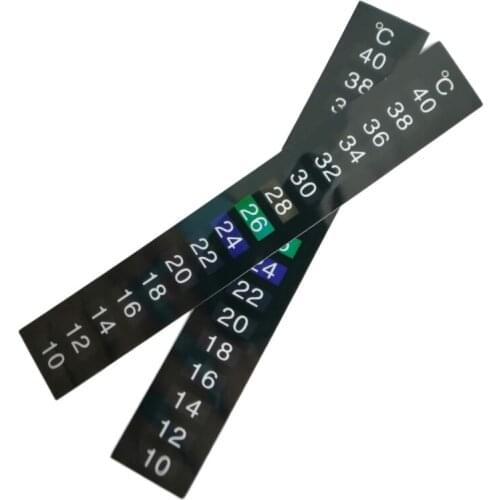 Fish Tank Fridge Digital Thermometer Sticker Temperature Chiller Cooling Measurement Stickers Tools 1pcs Fish Farming Supplies