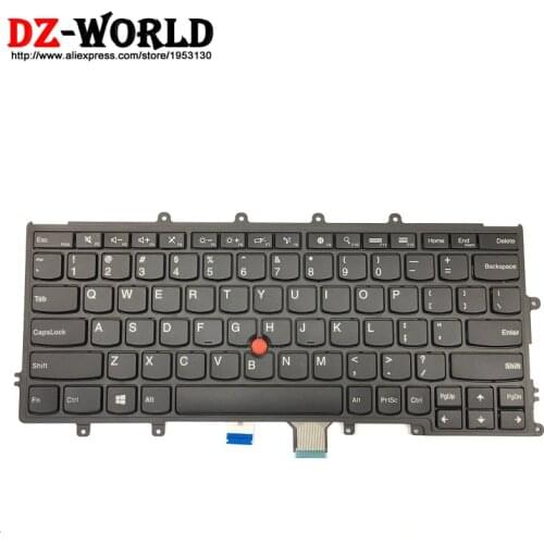 New Original US English Keyboard for Lenovo Thinkpad X230S X240 X240S X250 X260 No Backlit Teclado 04Y0900 04Y0938 0C02291