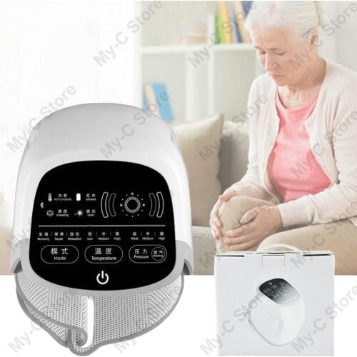 New Electric Cold Laser Knee Massager Knee Pain Physical Therapy Electric Knee Care for Osteo Arthritis Rheumatic