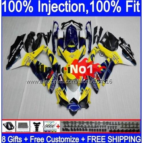 OEM For SUZUKI GSXR-750 GSXR 600 750 GSXR600 GSX-R750 Yellow SALE 17MC.15 GSXR-600 K8 GSXR750 2008 2009 2010 08 09 10 Fairings