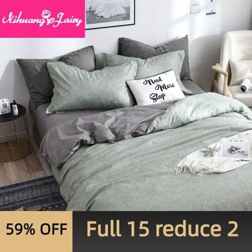 Four-piece bedding bedroom bed sheet quilt cover simple quilt cover pillowcase student dormitory bedroom three-piece set