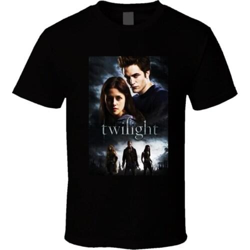 Robert Pattinson Twilight Movie Black Color Shirt