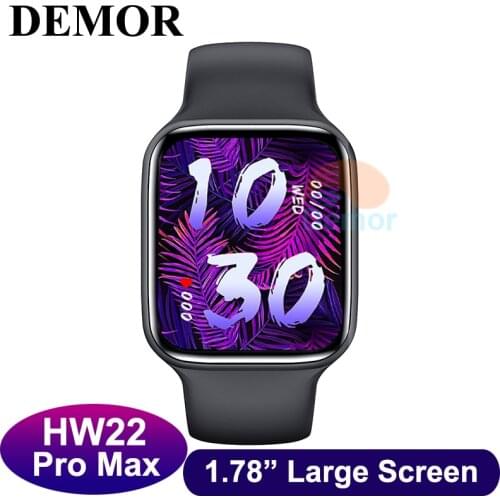 DEMOR HW22 Pro Max Plus Smart Watch 44mm Heart Rate Monitor HW 22 Smartwatch for Men Women HW12 HW16 HW18 HW19 HW21 HW26 Android