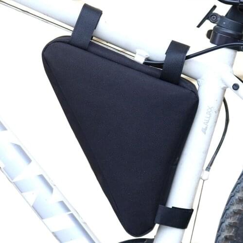 2021 Bike Bicycle Bag Front Tube Frame Handlebar Waterproof Cycling Bags Triangle Pouch Frame Holder Bicycle Accessories