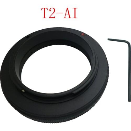 T2-AI T2 T lens For Nikon Mount Adapter Ring For D50 D90 D5100 D7000 D3 DSLR SLR Camera