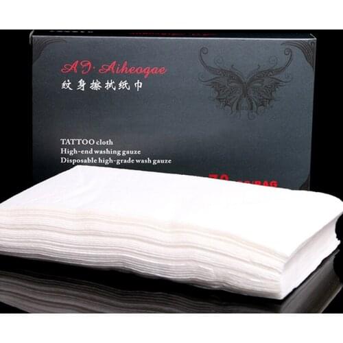 Tattoo Special Wipe Tissue Absorbent Cotton Tattoo Machine Auxiliary Supplies Cleansing Paper