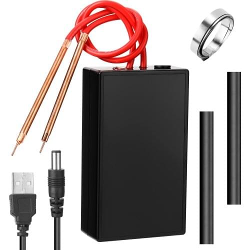 Spot Welder with Welding Pens 6 Gears Adjustable 5300mAh Rechargeable Mini Spot Welding Machine Small Handheld Lithium Battery