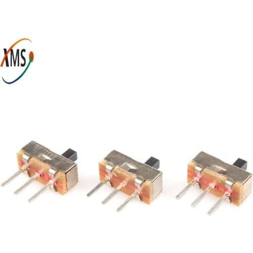 20pcs Interruptor on-off mini Slide Switch SS12D00 SPDT 1P2T 3 Pin 2 Position toggle switch Height 3mm 4mm 5mm