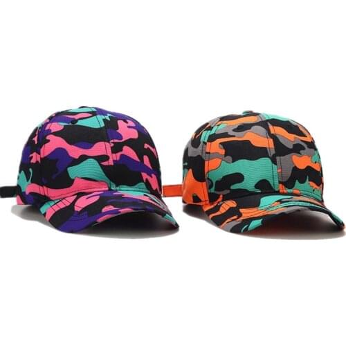 2020 Camouflage printing cotton Casquette Baseball Cap Adjustable Snapback Hats for men and women 182