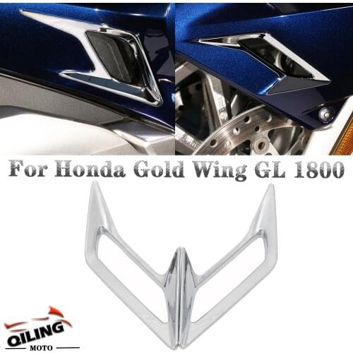 Motorcycle Decoration accessories Vent Trim Side Panel Vent Trim Kit for Gold Wing GL1800 Side Panel Vent Trim Kit Chrome gl1800