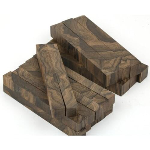 Black persimmon wood material DIY pen rod material small square wood rod material DIY wood material wood craft unfinished wood