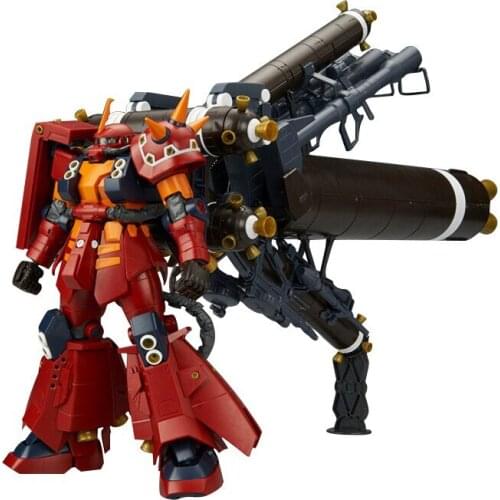 Bandai Gundam Assembled Model Toy MG 1/100 Thunder Universe High Mobility Spirit Zaku KA Version MS-06
