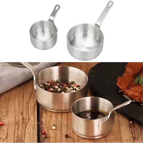 Stainless Steel Milk Sauce Pan Saucepan Stockpot Nonstick Picnic Kitchenware