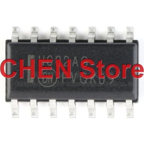 10pcs ON MC74HC02ADR2G SOIC-14 Four channel 2 input or non gate IC chip 74HC02 HC02AG