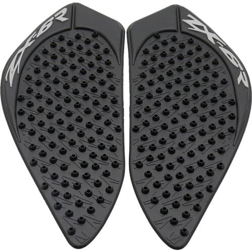 For Kawasaki ZX6R Fuel Tank Stickers Fuel Tank Non-slip Stickers Side Stickers Knee Stickers 2009-2014