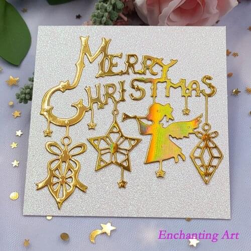 Christmas Decoration Metal Cutting Dies 2021 New Stencils for DIY Scrapbooking/Photo Album Decorative Embossing DIY Paper Cards