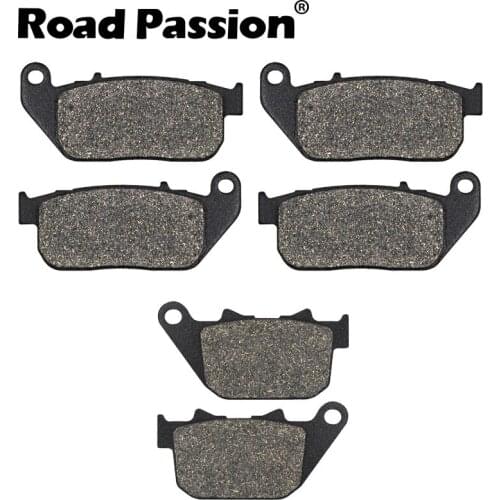 Motorcycle Front Rear Brake Pads for Harley XL883 Sportster XL883R XL 883 Roadster 05-14 XL1200 XL1200R XL 1200 Sportster 04-08