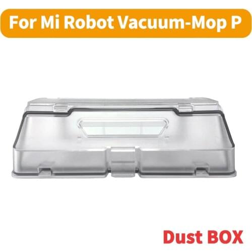 Dust Box For xiaomi Mijia MiRobot Vacuum-Mop P STYJ02YM MVXVC01-JG VIOMI V2 V3 Robot Vacuum Cleaner Home Spare Parts Accessories
