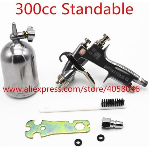 High efficiency Free shipping Lacquer gun Auto repair furniture leather MINI SPRAY GUN 1.0mmpneumatic gun Repair the spray gun