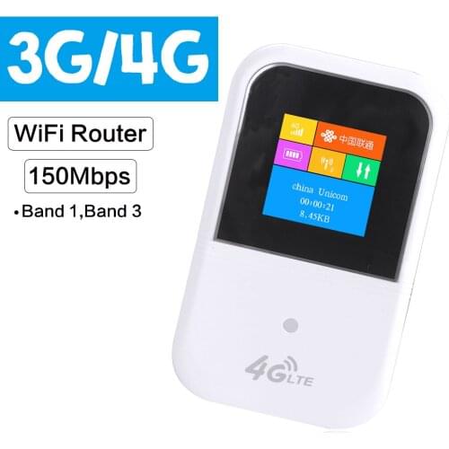 3G/4G WiFi Router Phone Modem With SIM Card Slot Mobile WiFi