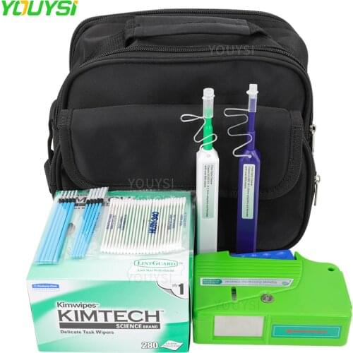 YOUYSI YYS-CL520 Fiber Optical cleaning tool kit cleaning pen cassette cleaner cleaning wipes and cleaning Sticks SC/LC