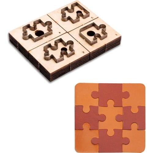 1.57inch jigsaw puzzle pattern Leather Cutting Dies- Leather die Cut -DIY Leather Cutting Mold-Can be Used for Leather, Cloth
