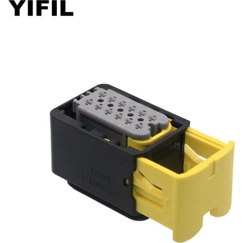 12 Pin 12 Way Auto Urea Pump Plug Electrical Waterproof Connector Plug Wiring Harness Socket For Bosch 2-1703639-1