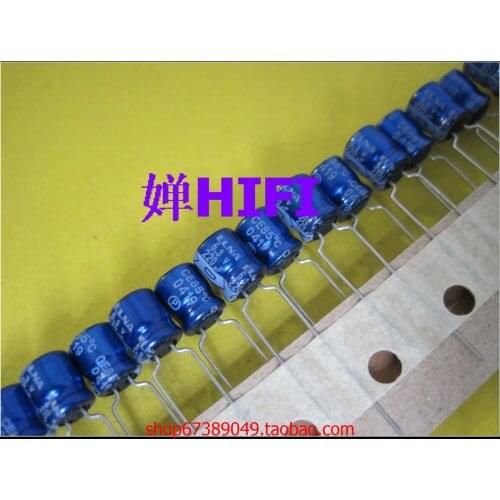 2020 hot sale 20PCS/50PCS Imported ELNA original blue robe electrolytic capacitor 6.3v220uf 6x7mm free shipping