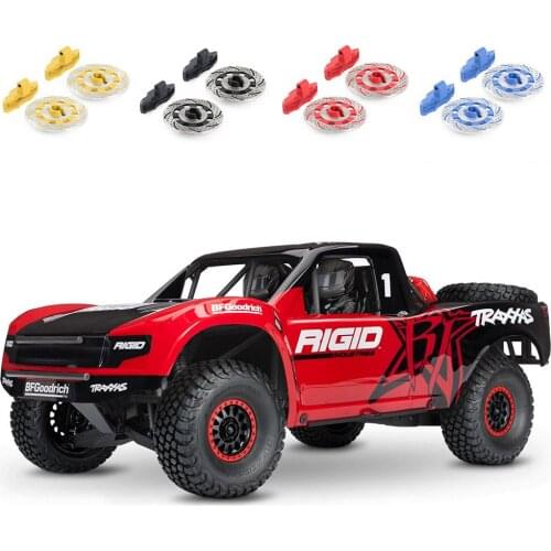 Wheel Caliper Brake Disc Widening Adapter #8569/8568 for 1/7 RC Short Course Truck Traxxas UDR Unlimited Desert Racer 85076-4