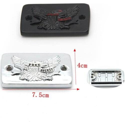 For Suzuki Intruder 1400/1500 Boulevard C90 S83 Motorcycle Aluminum Brake Fluid Reservior Cap Cover With 3D Logo